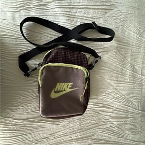 Nike Women’sCrossbody Bag - Brown and Yellow
